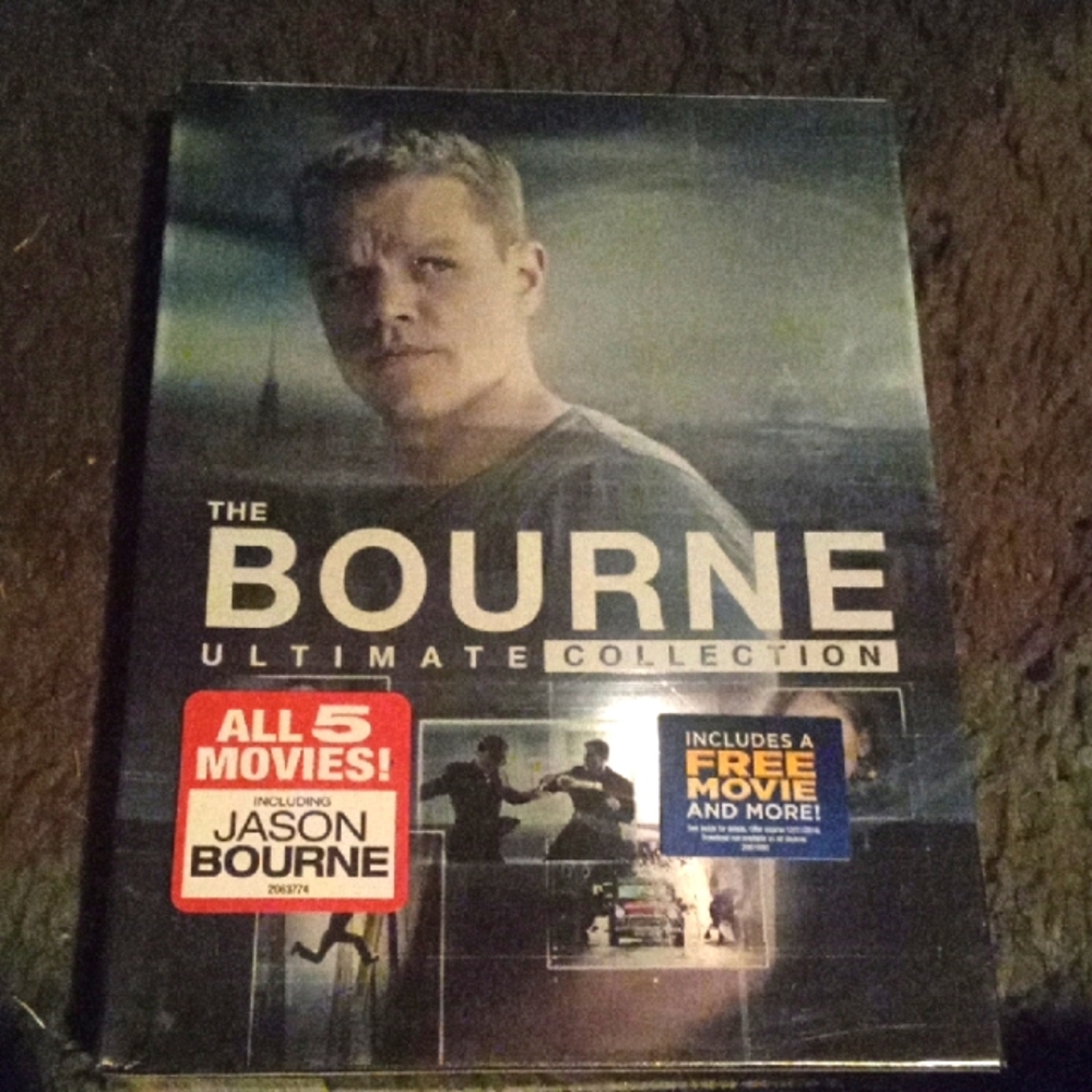 The Bourne Ultimate Collection DVD Set-5 Films